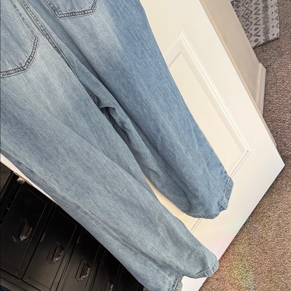 Torrid Light Blue Denim Overalls - Picture 5 of 6